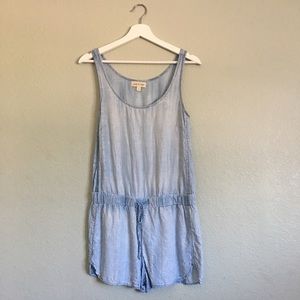 Cloth & Stone Chambray Romper